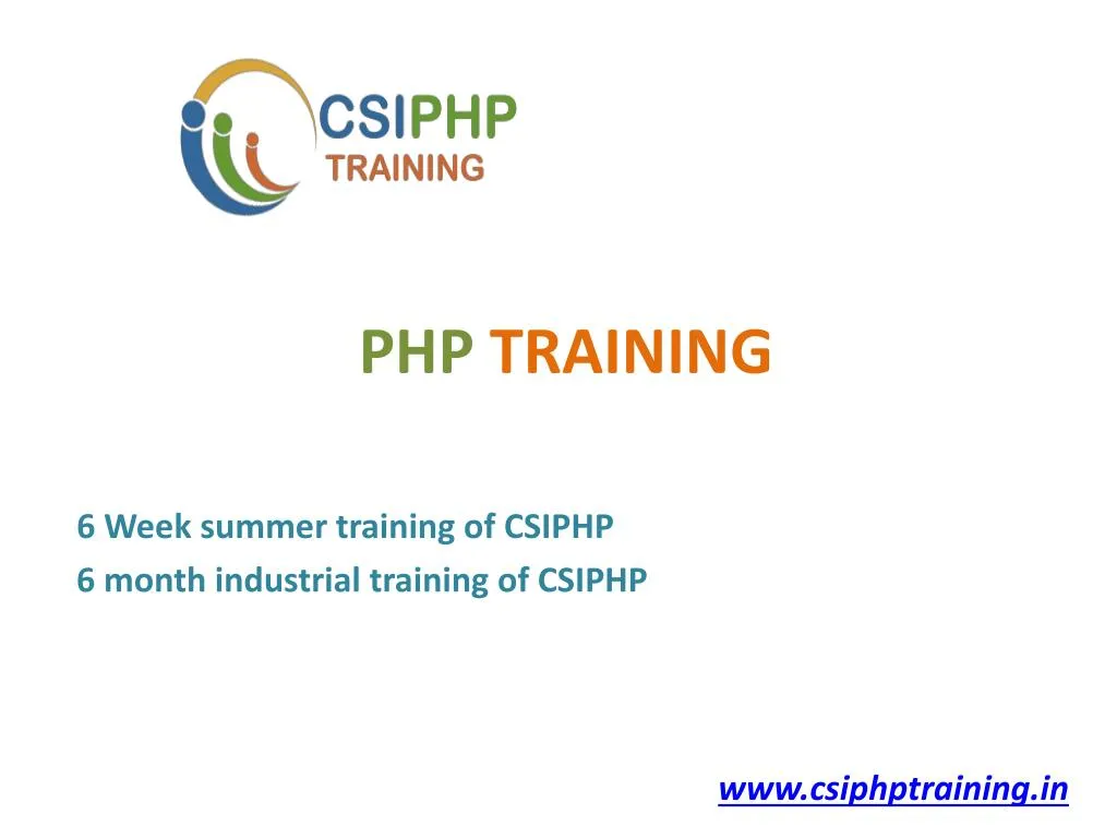 php training