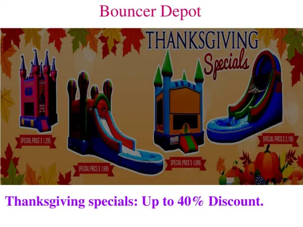 Commercial Inflatable Water Slides in USA - Bounce Houses