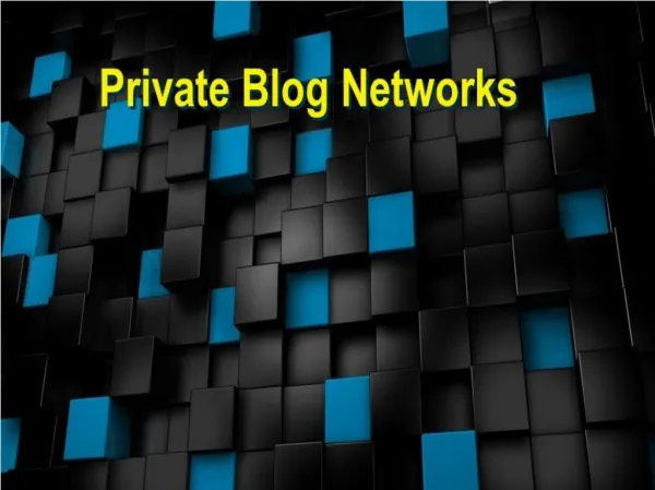 PBN BARON - Effective Ways to Build Private Blog Networks