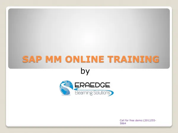Why SAP MM?& its overview