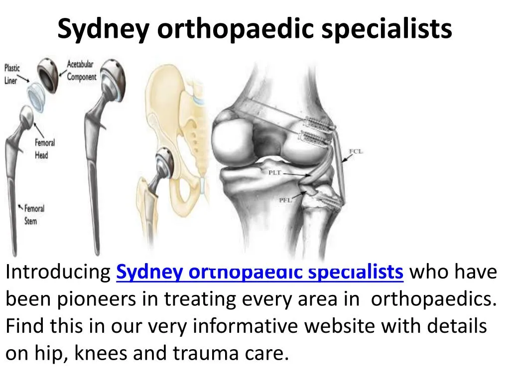 sydney orthopaedic specialists