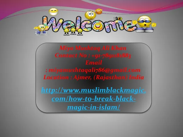 How To Break Black Magic In Islam, 7891181883