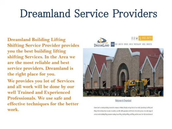 Dreamland Service Providers