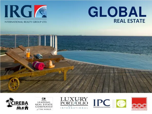IRG is a prominent name to fine spectacular property in Cayman