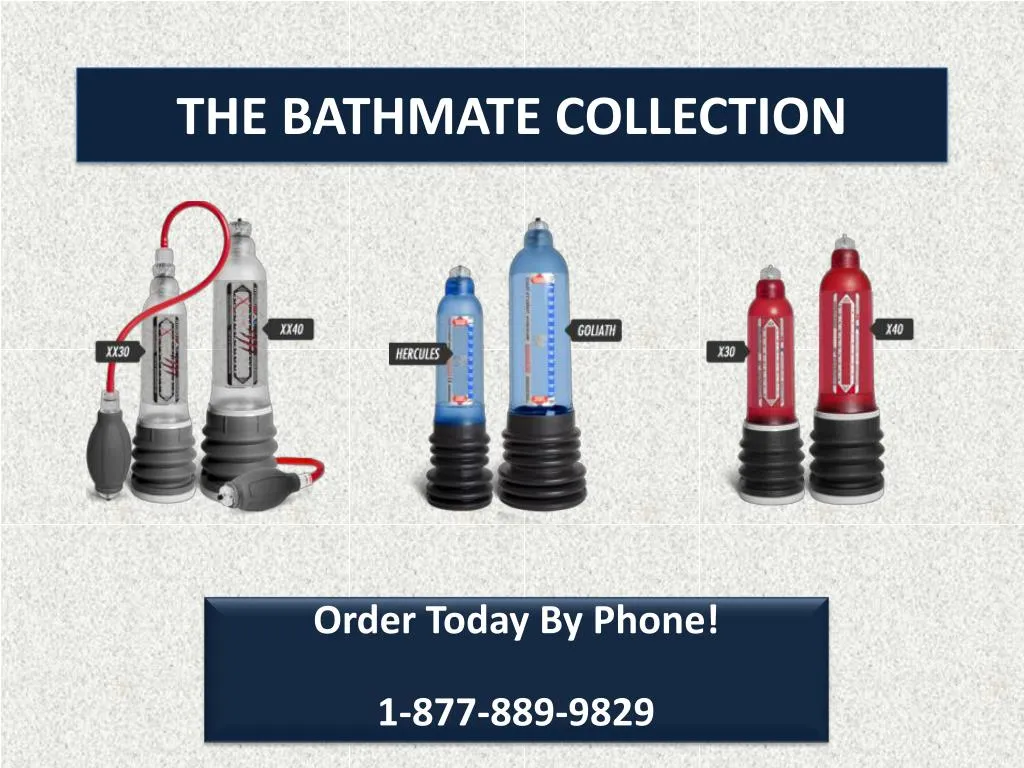 the bathmate collection