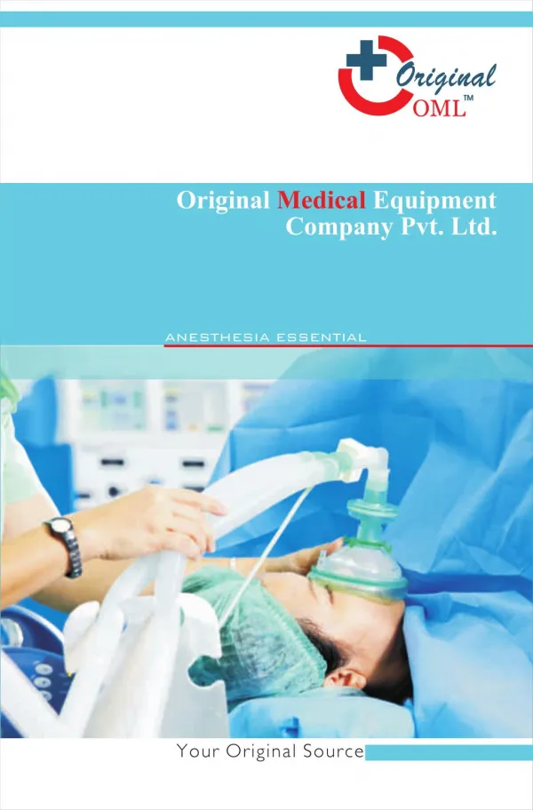 Original_Medical Presented Anesthesia equipments