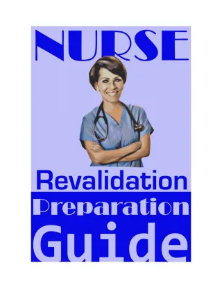 Nurse Revalidation - slide 1
