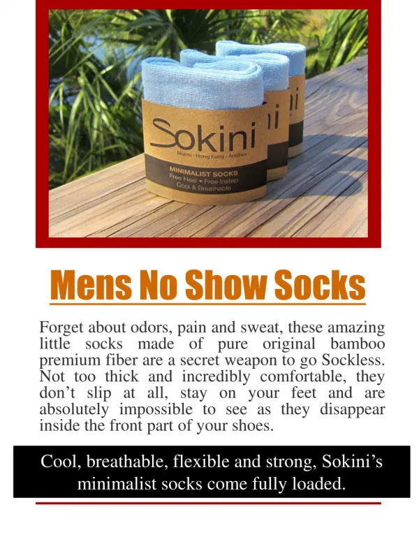 Mens NO Show Socks