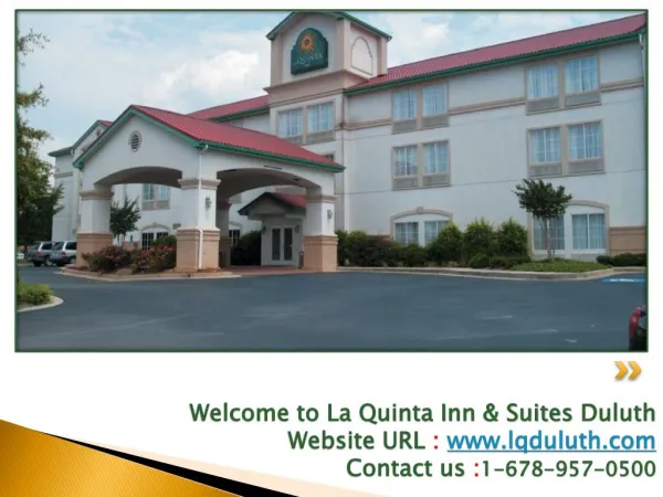 Welcome to La Quinta Inn & Suites Duluth
