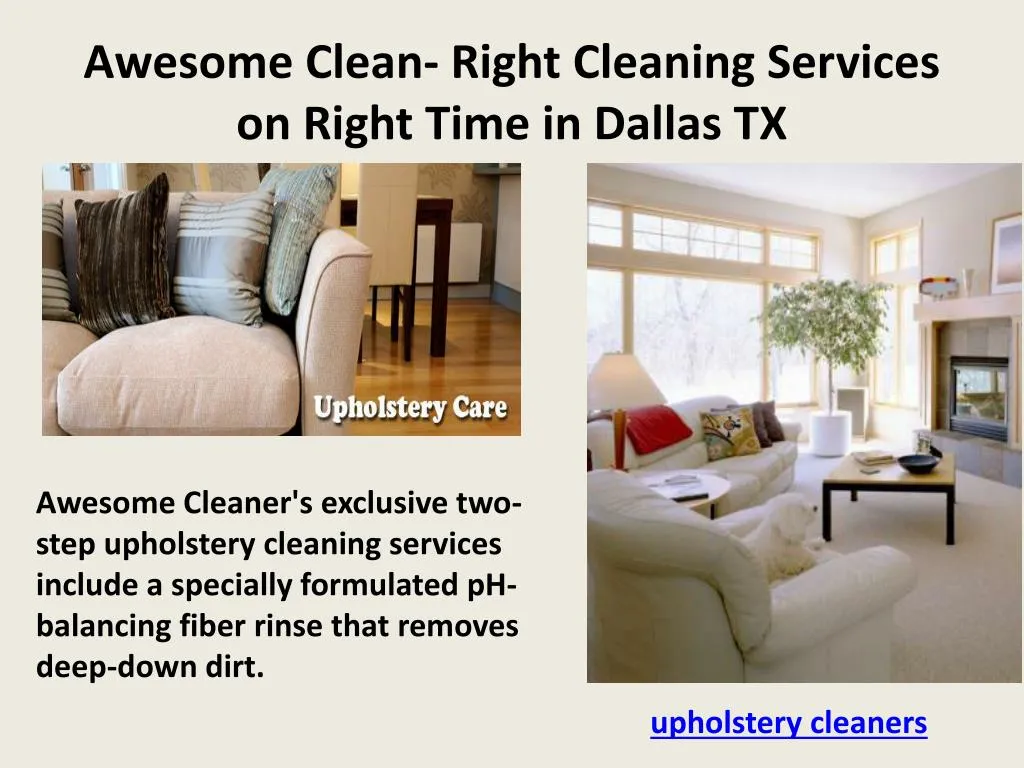 awesome clean right cleaning services on right time in dallas tx