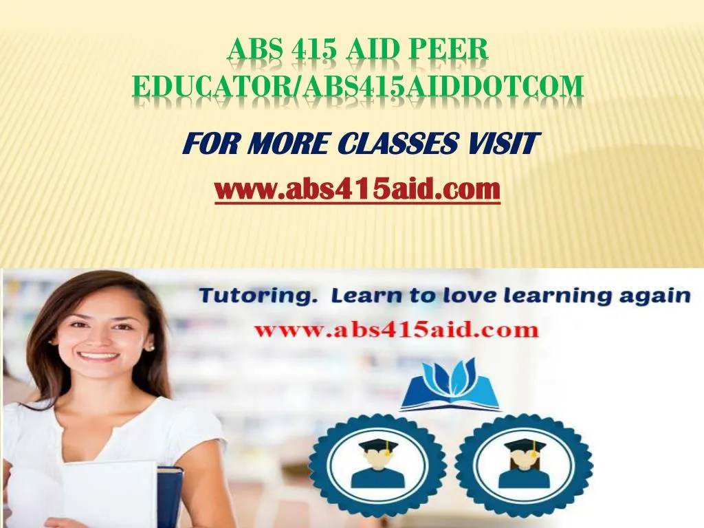 abs 415 aid peer educator abs415aiddotcom