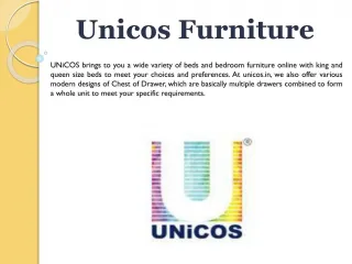 Buy Beds Online India, Hydraulic Beds, Storage Beds, Double Beds Online - UNiCOS