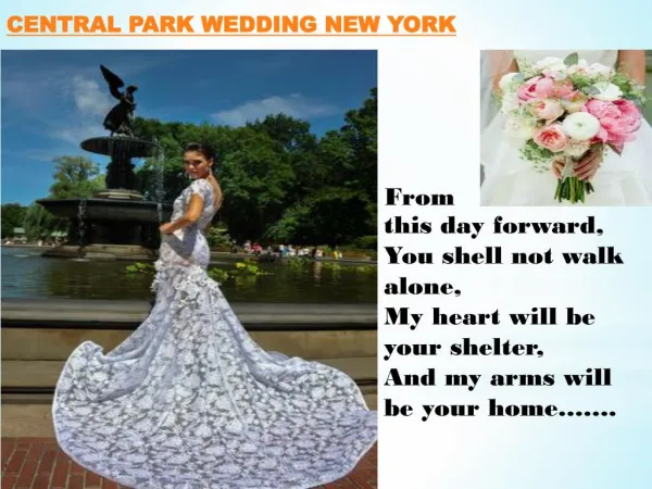 CENTRAL PARK WEDDING NEW YORK