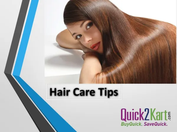Hair Care Tips
