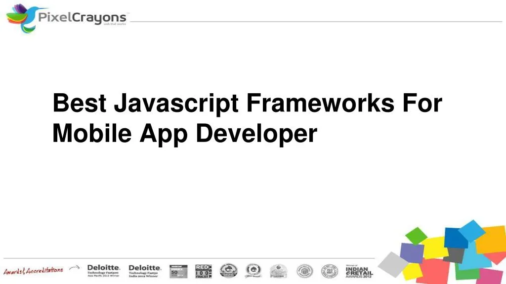best javascript frameworks for mobile app developer