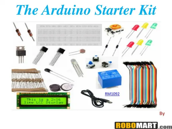 The Arduino Starter Kit By Robomart India