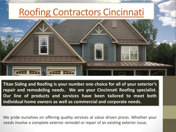 Cincinnati Roofers