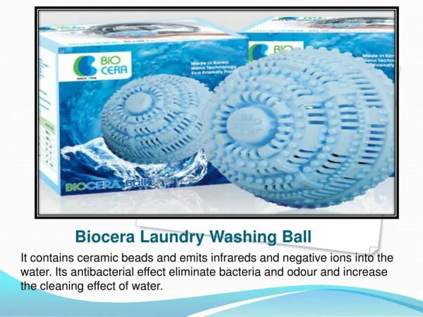 Biocera laundry Washing Ball