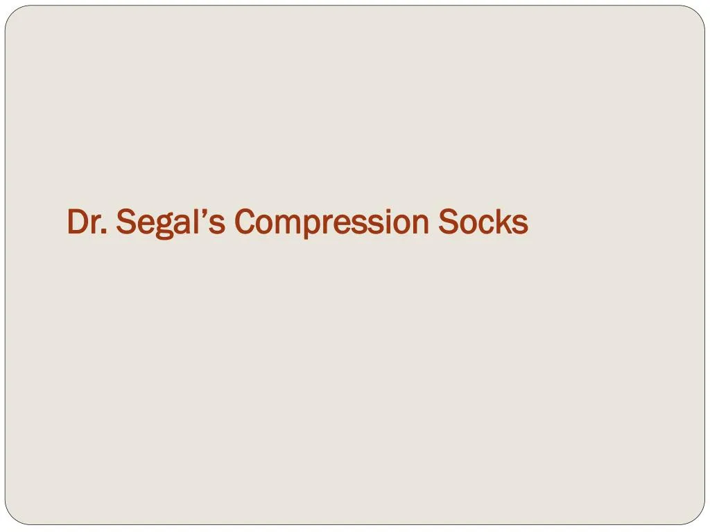 dr segal s compression socks