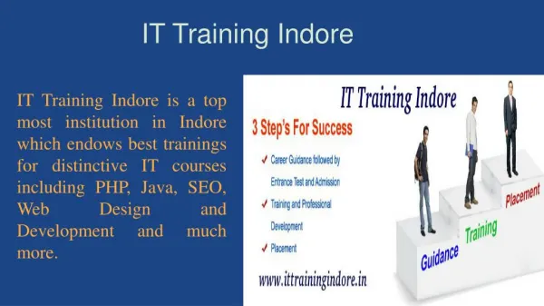 Get Best PHP Training in Indore at IT Training Indore