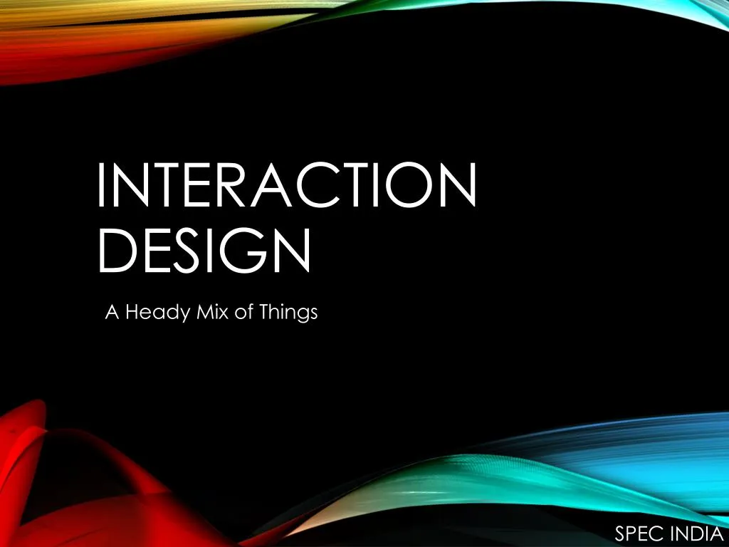 interaction design