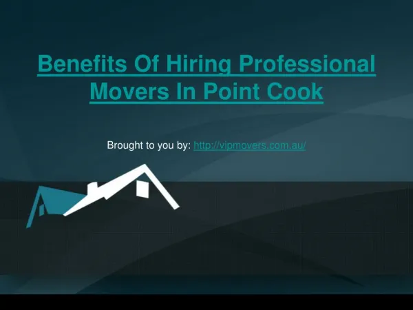 Benefits Of Hiring Professional Movers In Point Cook