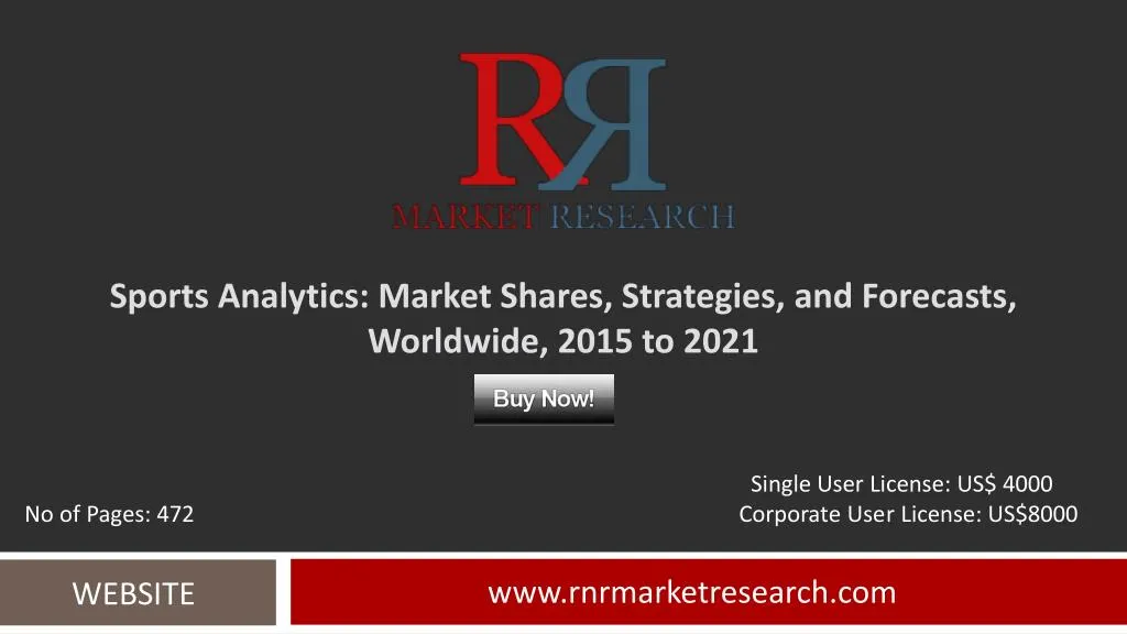 sports analytics market shares strategies and forecasts worldwide 2015 to 2021