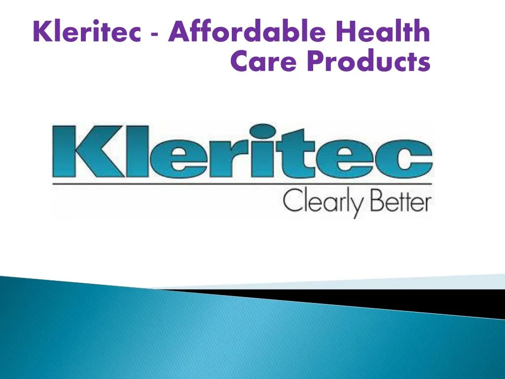 kleritec affordable health care products