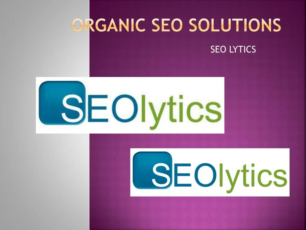 organic seo solutions
