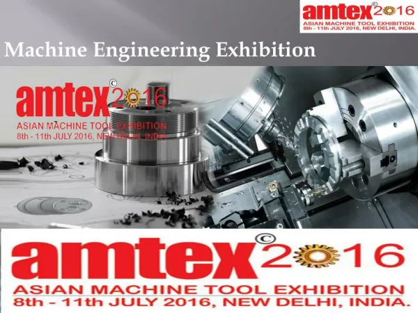 Machine engineering exhibition