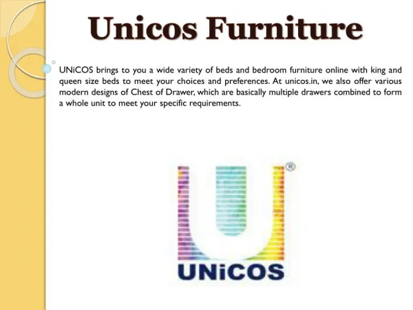 Bedside Tables, Buy Bedside Tables, Night Stands for Modern Bed Designs - UNiCOS