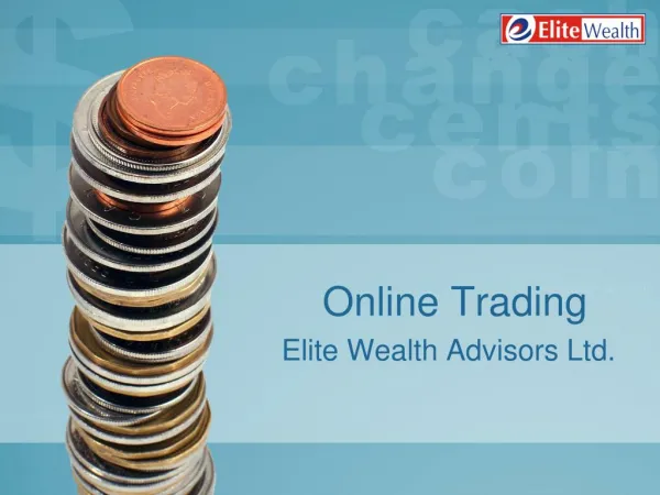 ONLINE TRADING IN INDIA