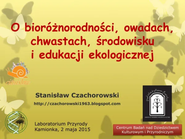 o bior norodno ci owadach chwastach rodowisku i edukacji ekologicznej