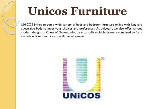 Chest of Drawers, Buy Chest of Drawers Online in Delhi at Best Prices - UNiCOS