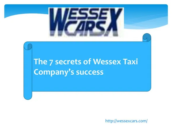 The 7 secrets of Wessex Taxi Company’s success