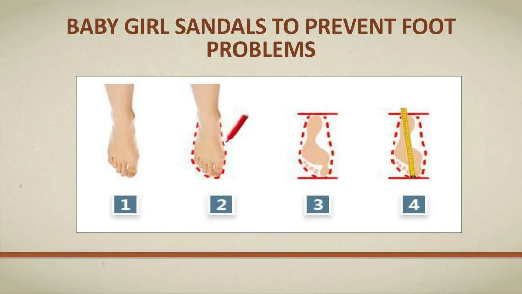 baby girl sandals to prevent foot problems