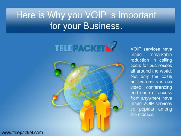 Here is Why you VOIP is Important for your Business
