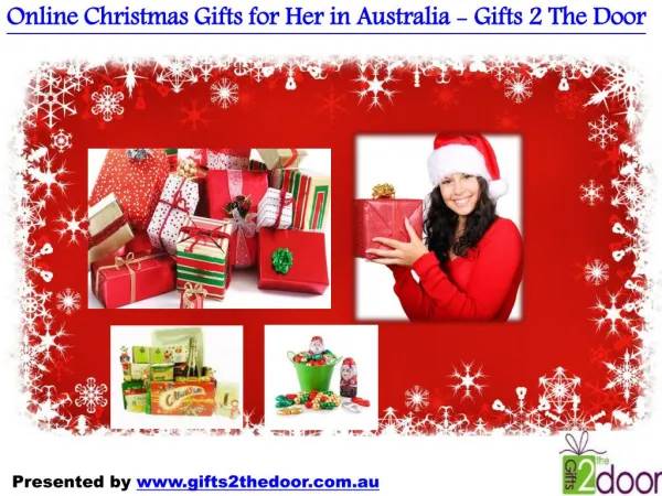 Online Christmas Gifts for Girlfriend in Australia - Gifts 2 The Door