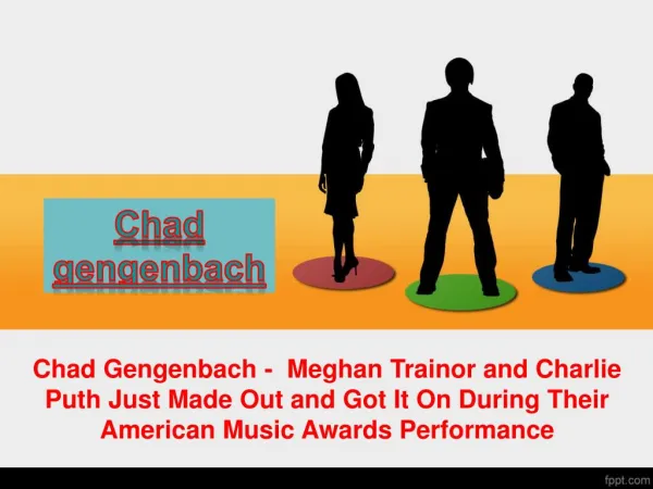 Chad Gengenbach - Meghan Trainor and Charlie Puth Just Made Out and Got It On During Their American Music Awards Perfor