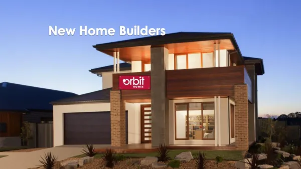 New Home Builders
