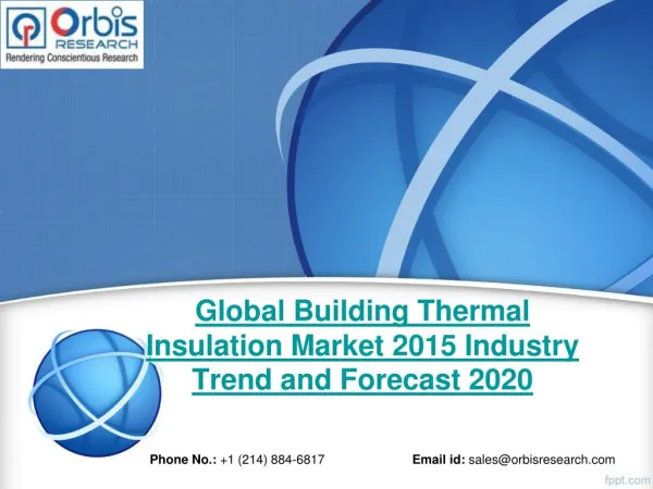 Building Thermal Insulation Market - Global Market Development Analysis & Industry Overview