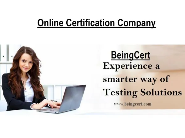 BeingCert : Online Certification Company