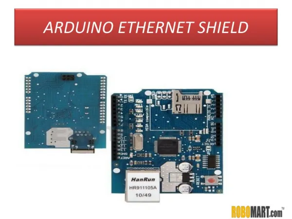 Buy Arduino Ethernet Shield India by ROBOMART