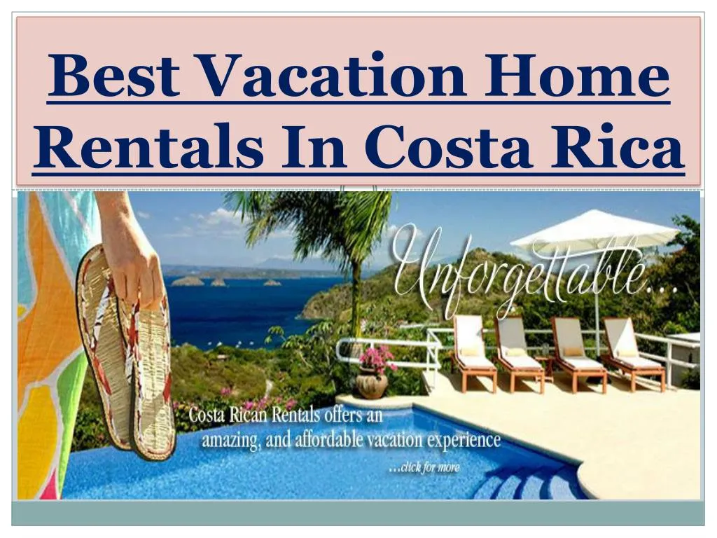 best vacation home rentals in costa rica