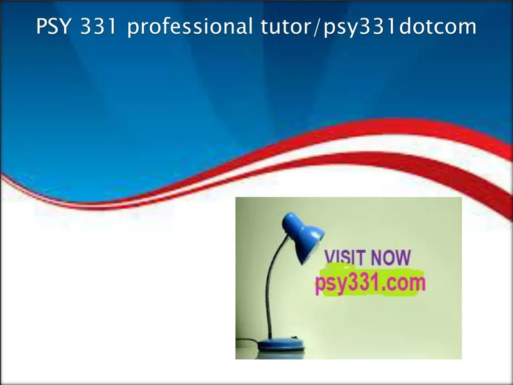 psy 331 professional tutor psy331dotcom
