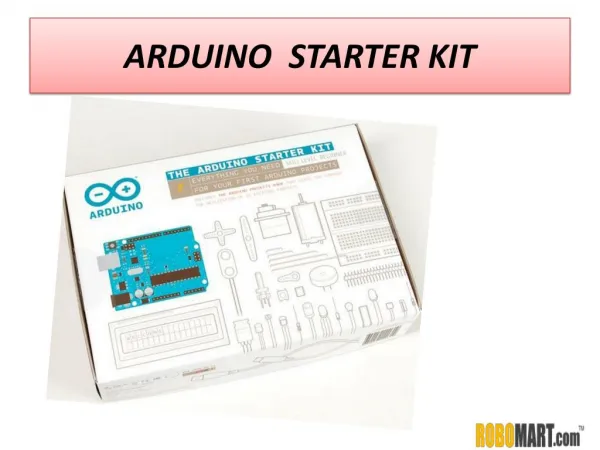 Buy Arduino Starter Kit India by ROBOMART