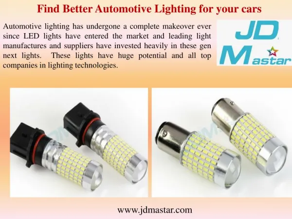 Find Better Automotive Lighting for your cars