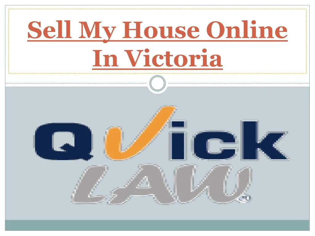 sell my house online in victoria