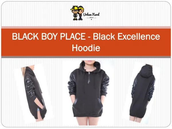 BLACK BOY PLACE - Black Excellence Hoodie