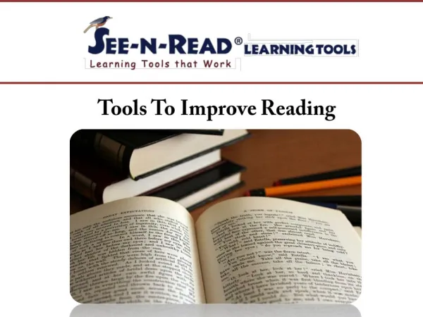 Tools To Improve Reading